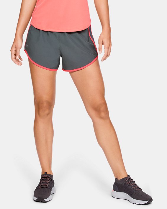 Women's UA Speed Stride Shorts, Gray, pdpMainDesktop image number 0